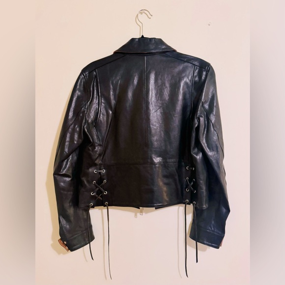OTD (On This Day by John Varvatos) Black Leather Jacket - Picture 2 of 5
